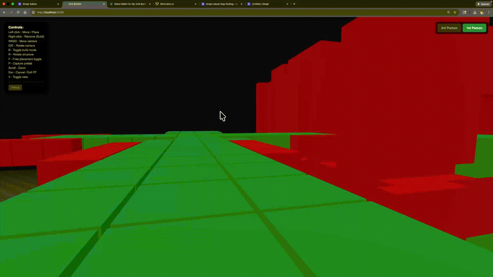 Grid-Based 3D Collision System